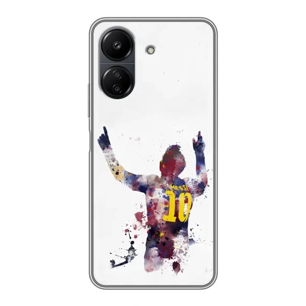 Чехол с принтом «Messi Barca» для Xiaomi POCO C65