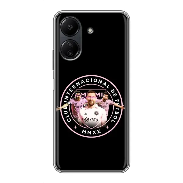 Чехол с принтом «Месси в лого» для Xiaomi POCO C65