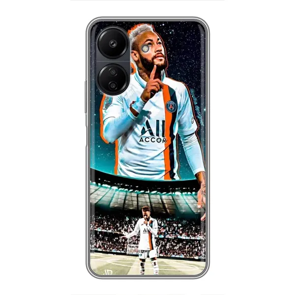 Чохол з принтом «Неймар ПСЖ» для Xiaomi POCO C65 Чохол з принтом «Неймар ПСЖ» для Xiaomi POCO C65