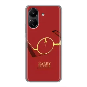 Чехлы с Гарри Поттером для Xiaomi POCO C65 (AlphaPrint) (очки Гарри)