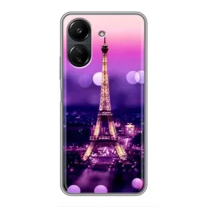 Чехол Эйфелева Башня для Xiaomi POCO C65 - (AlphaPrint) (Париж Башня)
