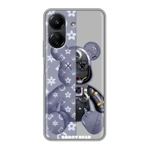 Круті Чохли Луі Віттон для Xiaomi POCO C65 (AlphaPrint) (Робот Медведик)