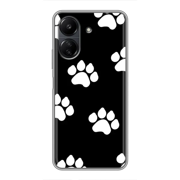 Чехол с принтом «Следы собаки» для Xiaomi POCO C65