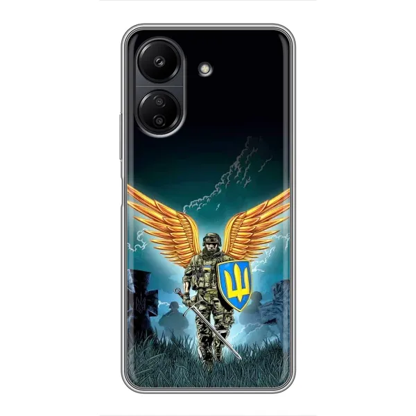 Чехол с принтом «Солдат ЗСУ» для Xiaomi POCO C65