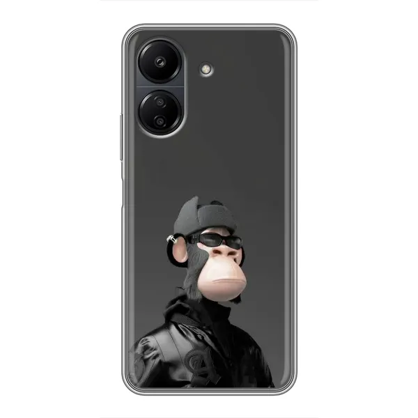 Чехол с принтом «стильная обезьяна NFT» для Xiaomi POCO C65