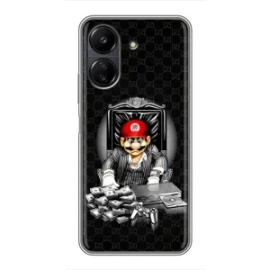 Чехлы с крутыми принтами для Xiaomi POCO C65 - (PREMIUMPrint) (Супер Марио)