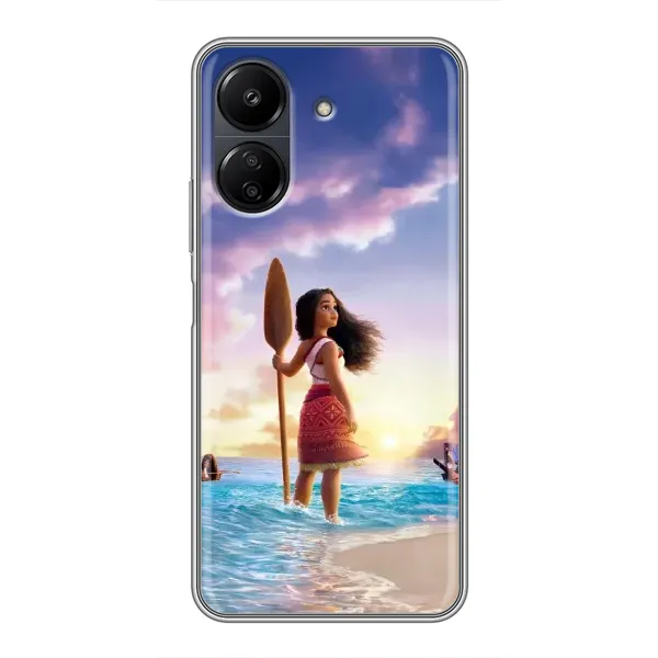 Чехол с принтом «Моана с веслом» для Xiaomi POCO C65