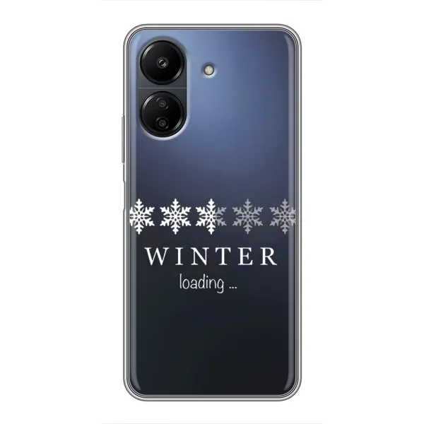 Чохол з принтом «Winter loading» для Xiaomi POCO C65