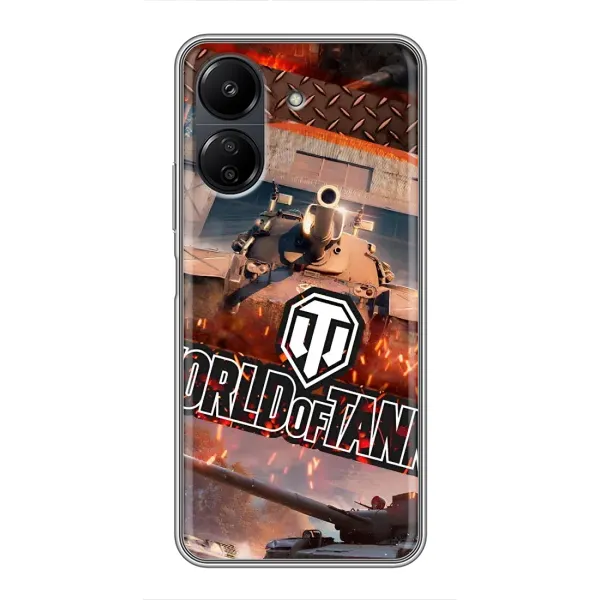 Чохол з принтом «World of Tanks» для Xiaomi POCO C65