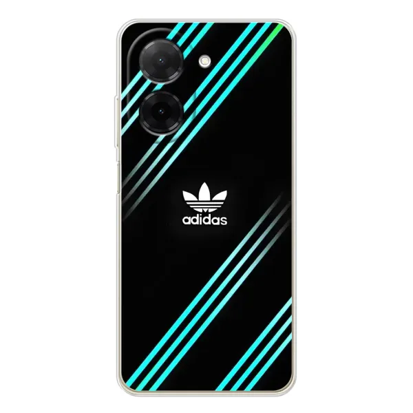 Чохол з принтом «Адідас з полосами» для Xiaomi Poco C71
