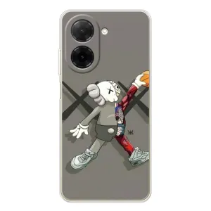 Чехлы для Xiaomi Poco C71 - Bearbrick Louis Vuitton (PREMIUMPrint) (Беарбрик Джордан)