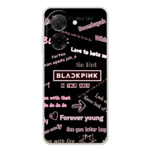 Чехол с музыкальной группой для Xiaomi Poco C71 (BLACKPINK)