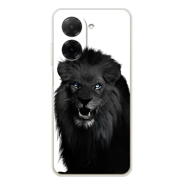 Чохол з принтом «Чорний ЛЕВ» для Xiaomi Poco C71