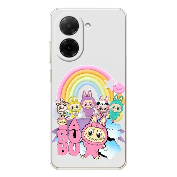 Чехол с принтом «Фон Лабубу» для Xiaomi Poco C71 Чехол с принтом «Фон Лабубу» для Xiaomi Poco C71