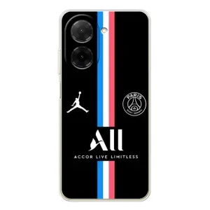 Чехлы PSG для Xiaomi Poco C71 (AlphaPrint) (футболка ПСЖ)