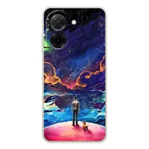 Космические Чехлы для Поко С71 (VPrint) (Галактический вид)