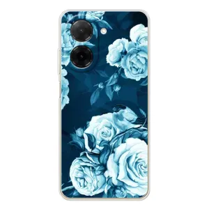 Чехлы (ART) Цветы на Xiaomi Poco C71 (VPrint) (Блактині бутони)