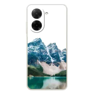 Силиконовый чехол с КАРТИНКАМИ лето для Xiaomi Poco C71 (AlphaPrint) (Гори)