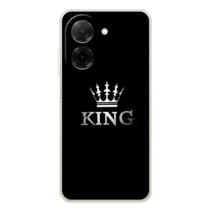 Чехол с Короной Поко С71 - (AlphaPrint) (KING)