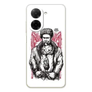 Чехлы для Xiaomi Poco C71 с принтом Тараса Шевченко (AlphaPrint) (Козак Шевченко)