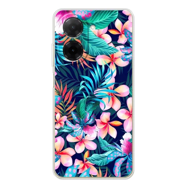 Чехол с принтом «Красочные цветы» для Xiaomi Poco C71 Чехол с принтом «Красочные цветы» для Xiaomi Poco C71