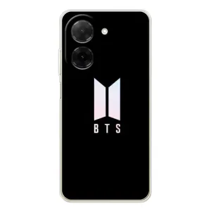 Чехлы BTS для Xiaomi Poco C71 (AlphaPrint) (Лого BTS)