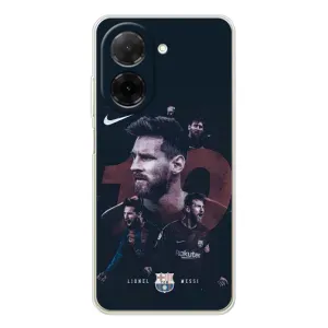 Чехлы Месси для Xiaomi Poco C71 (AlphaPrint) (Месси 10)