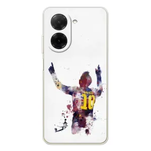 Чехлы Месси для Xiaomi Poco C71 (AlphaPrint) (Messi Barca)