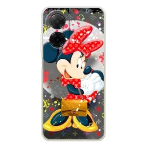 Чехол Disney Mouse Xiaomi Poco C71 (PREMIUMPrint) (Minni с бантиком)