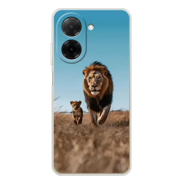 Чехол с принтом «Мусафа и Симба» для Xiaomi Poco C71