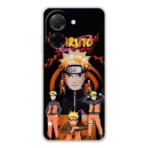 Naruto Anime Чехлы для Поко С71 (AlphaPrint) (Наруто из Аниме)