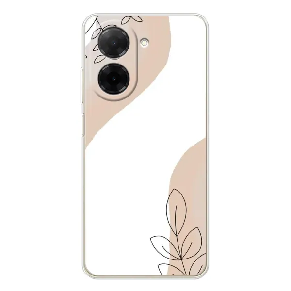 Чохол з принтом «Нюдова гілочка абстракція» для Xiaomi Poco C71 Чохол з принтом «Нюдова гілочка абстракція» для Xiaomi Poco C71