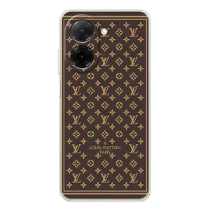 Чехлы Луи Витон для Xiaomi Poco C71 (AlphaPrint - LOUIS VUITTON) (обои LV)