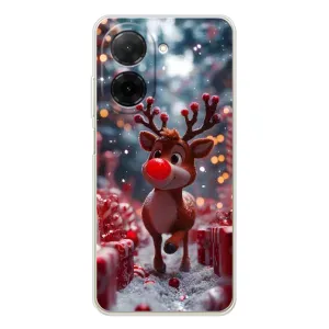 Чохол з принтом «Олень серед подарунків» для Xiaomi Poco C71