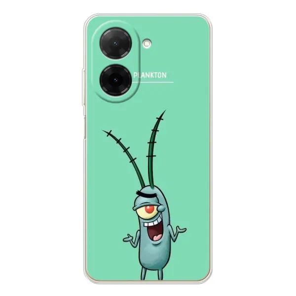 Чехол с принтом «Персонаж Планктон» для Xiaomi Poco C71 Чехол с принтом «Персонаж Планктон» для Xiaomi Poco C71