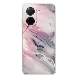 Мраморный чехол на Xiaomi Poco C71 (VPrint) (Пурпурный Мрамор)