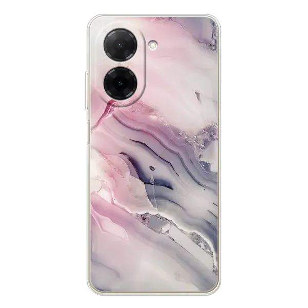 Чехол с принтом «Пурпурный Мрамор» для Xiaomi Poco C71 Чехол с принтом «Пурпурный Мрамор» для Xiaomi Poco C71