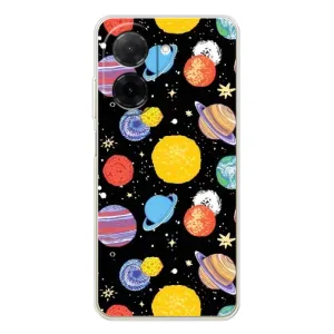 Космические Чехлы для Поко С71 (VPrint) (Рисованные планеты)