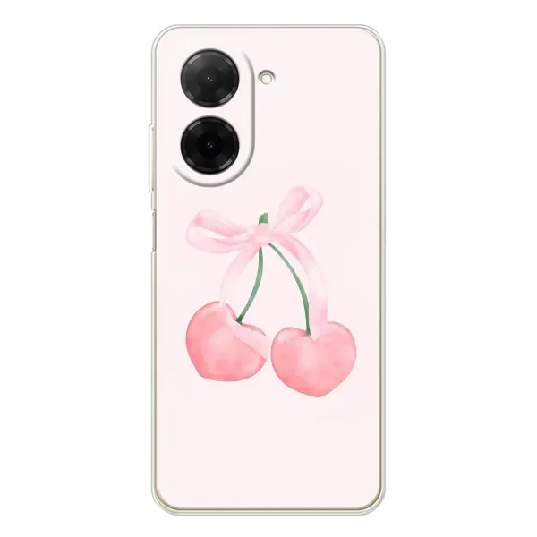 Чехол с принтом «Розовые вишни» для Xiaomi Poco C71 Чехол с принтом «Розовые вишни» для Xiaomi Poco C71