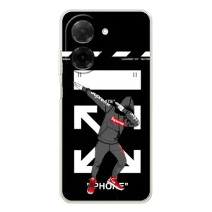 Чехол для Xiaomi Poco C71 с картинкой Supreme (AlphaPrint) (Суприм)