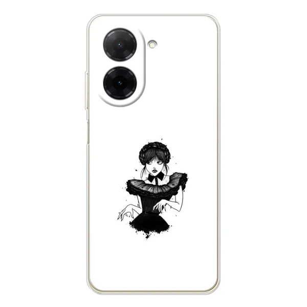 Чохол з принтом «танець Венздей» для Xiaomi Poco C71