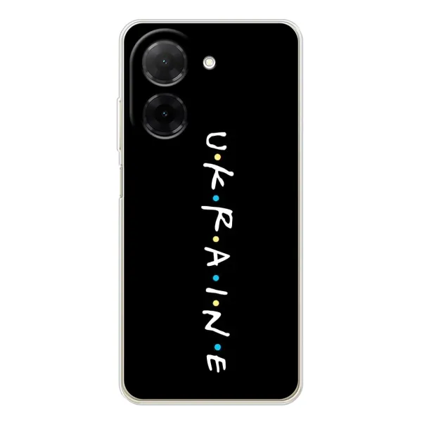Чехол с принтом «UKRAINE» для Xiaomi Poco C71 Чехол с принтом «UKRAINE» для Xiaomi Poco C71