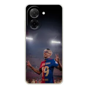 Чехол с футболистом Ламин Ямаль Xiaomi Poco C71 (Ямаль на стадионе)