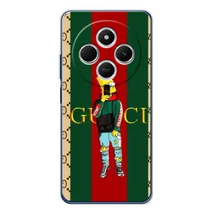 Брендновые Чехлы для Xiaomi Poco C75 - (PREMIUMPrint) (Барт ГУЧЧИ)