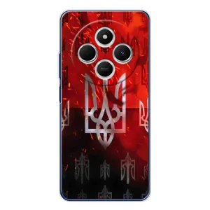 Украинские Чехлы для Xiaomi Poco C75 с картинкой УПА (AlphaPrint) (ГЕРБ УПА)