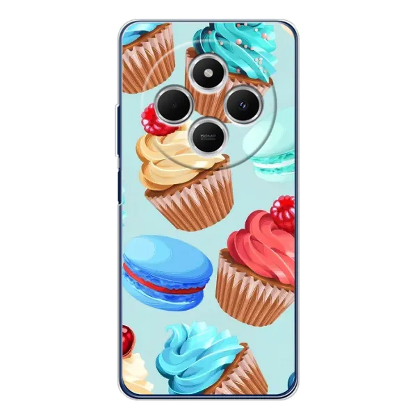 Чехол с принтом «Кексики» для Xiaomi Poco C75 Чехол с принтом «Кексики» для Xiaomi Poco C75