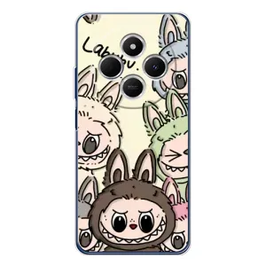 Чохол з Лабубу на Xiaomi Poco C75 (Золота мавпа Bored Ape)