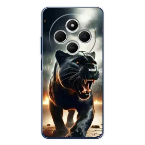 Чехол с картинкой «Хищники» для Xiaomi Poco C75 (Черная пантера)