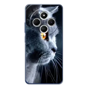 Чехлы с Котиками для Xiaomi Poco C75 (VPrint) (Серый Кот)