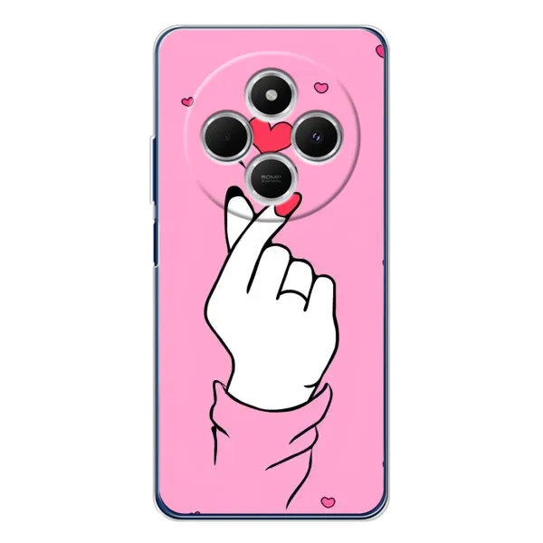 Чехол с принтом «Знак Love» для Xiaomi Poco C75 Чехол с принтом «Знак Love» для Xiaomi Poco C75